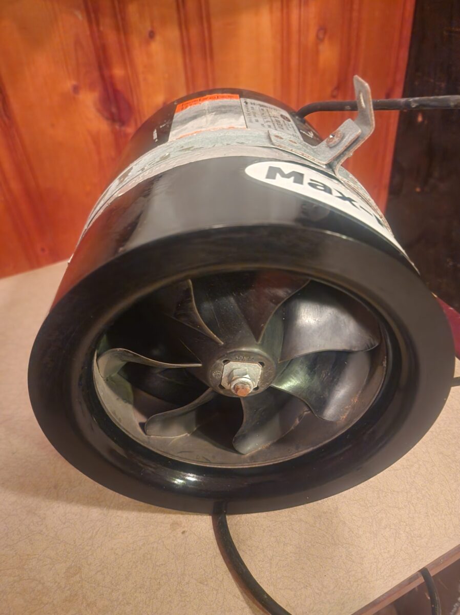 inline ducting for lights