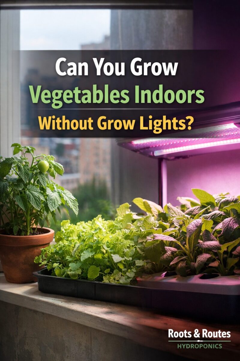 Can You Grow Vegetables Indoors Without Grow Lights?