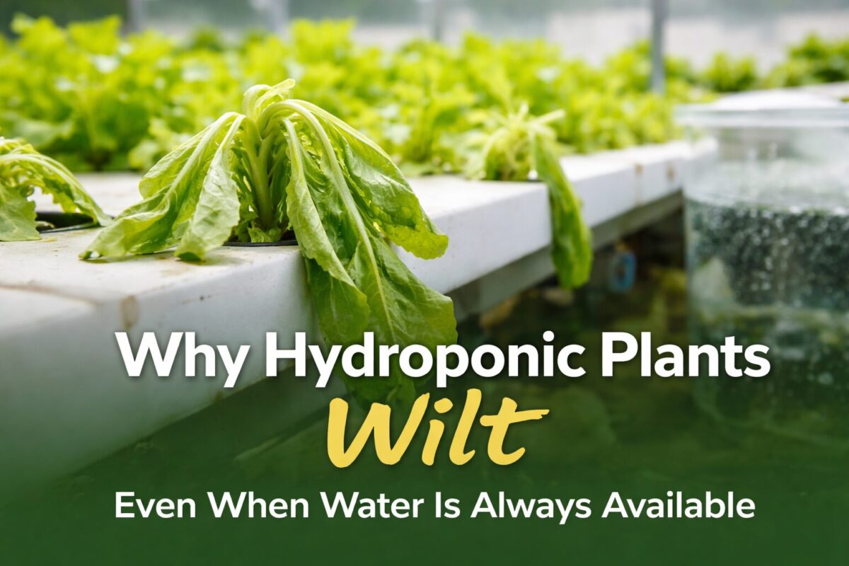 Why Hydroponic Plants Wilt Even When Water Is Always Available