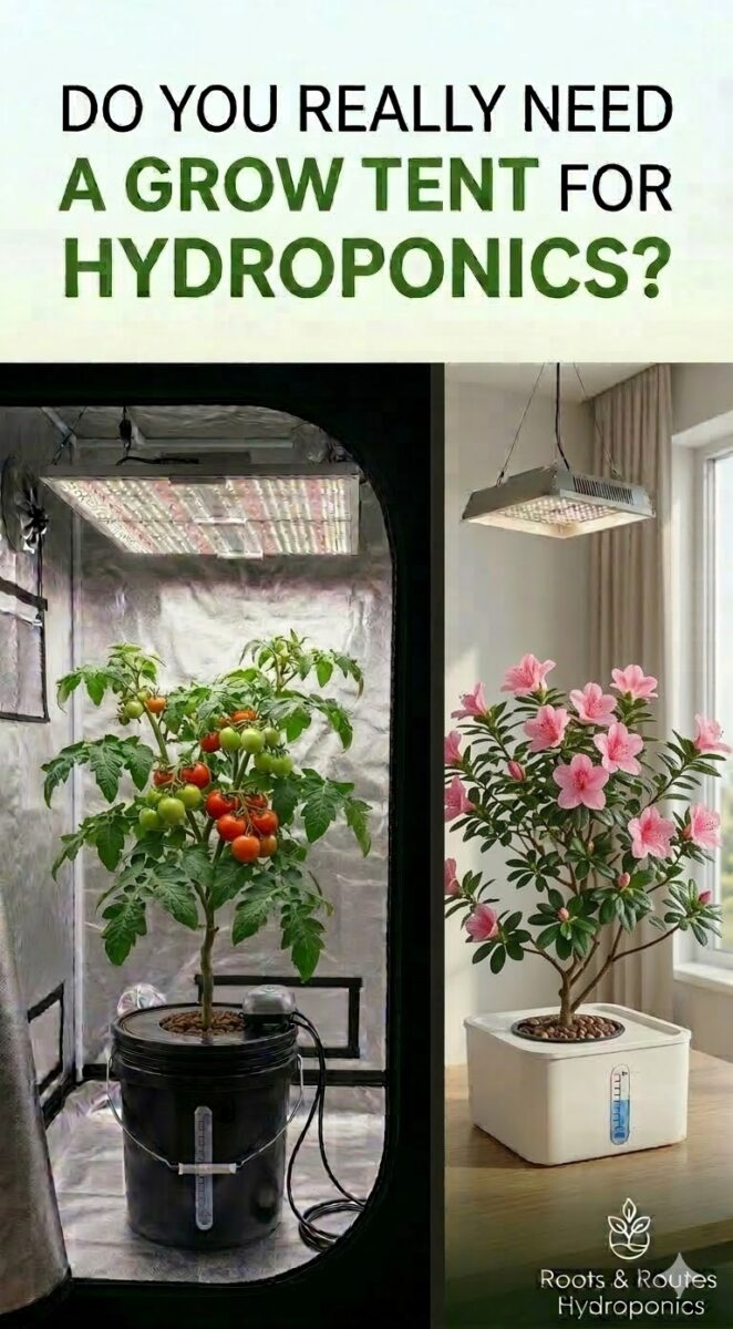 Do You Really Need a Grow Tent for Hydroponics?