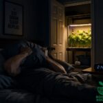 Can't Sleep? Your Hydroponic System Might Be the Problem (How to Build a Quiet Hydroponic System) image of man who cant sleep without a Quiet Hydroponic System